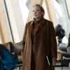 Succession S04 Gerri Kellman Brown Coat