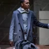 Tariq St. Patrick Power Book II Ghost S03 Grey Trench Coat