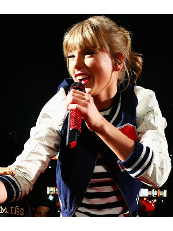 Taylor Swift Blue Letterman Varsity Jacket