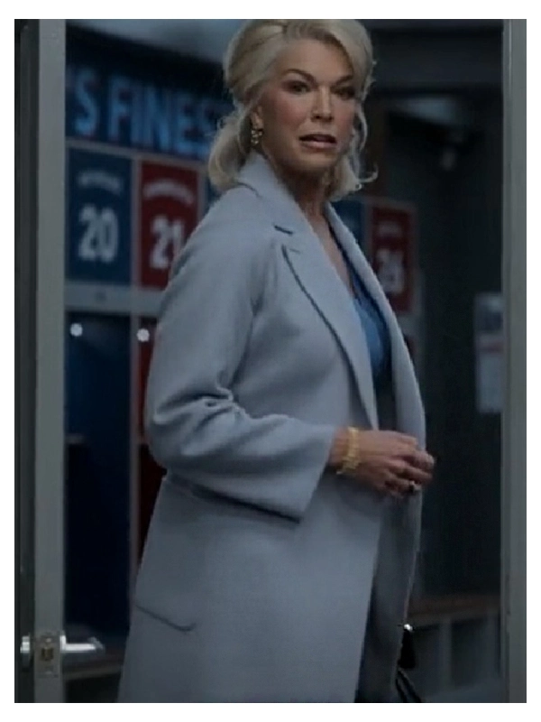 Ted Lasso S03 Hannah Waddingham Grey Coat