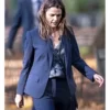 The Diplomat 2023 Keri Russell Blue Suit