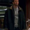 The Family Man Nicolas Cage Shearling Leather Jacket