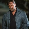 The Nice Guys Jackson Healy Gray Leather Jacket