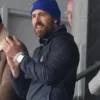 Welcome to Wrexham Ryan Reynolds Blue Hooded Jacket