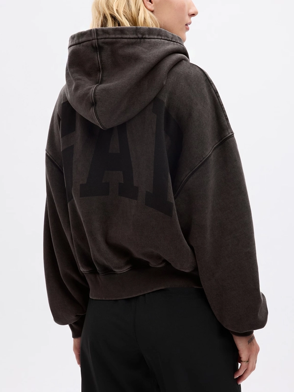 gap brown hoodie