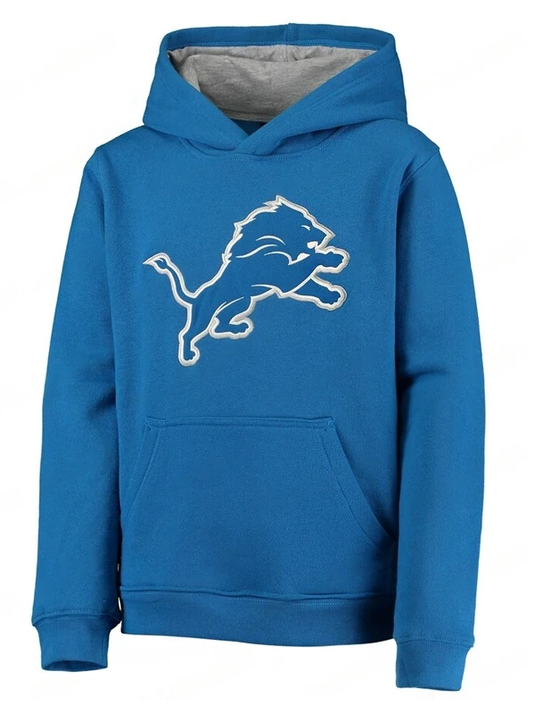 Detroit Lions Jacket, Lions Pullover, Detroit Lions Varsity Jackets, Fleece  Jacket