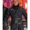 Guardians of The Galaxy 3 Sylvester Stallone Blue Leather Jacket