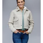 Hearts In The Game 2023 Erin Cahill Cropped Jacket