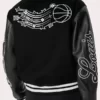 NBA Louis Vuitton X Basketball Black Varsity Jacket