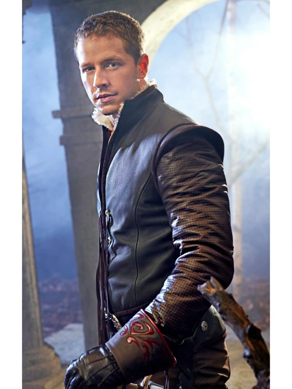 Once Upon a Time Prince Charming Brown Leather Jacket