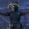 Rocket Raccoon Guardians Of The Galaxy Vol 2 Leather Vest