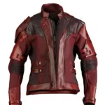 Star Lord Avengers Infinity War Leather Jacket