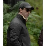 Succession S04 Kendall Roy Shearling Leather Jacket