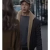 Succession S04 Shearling Brown Leather Jacket