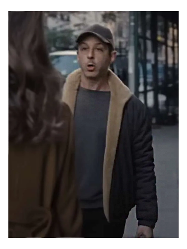 Succession S04 Shearling Brown Leather Jacket