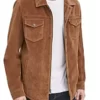 Suede Shirt Jacket