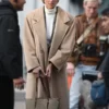 The Crown S05 Princess Diana Beige Long Coat