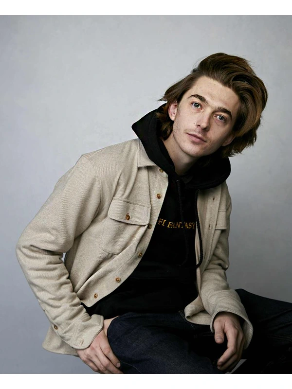 The Starling Girl 2023 Austin Abrams Jacket | Ben Taylor Beige Jacket