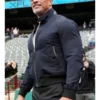 XFL 2023 Dwayne Johnson Blue Bomber Jacket