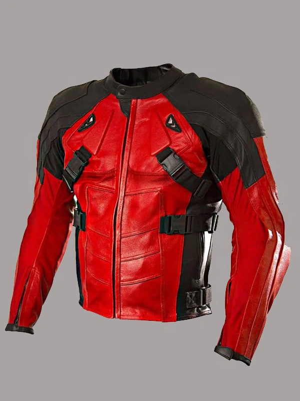 Armored Deadpool Motorcycle Jacket