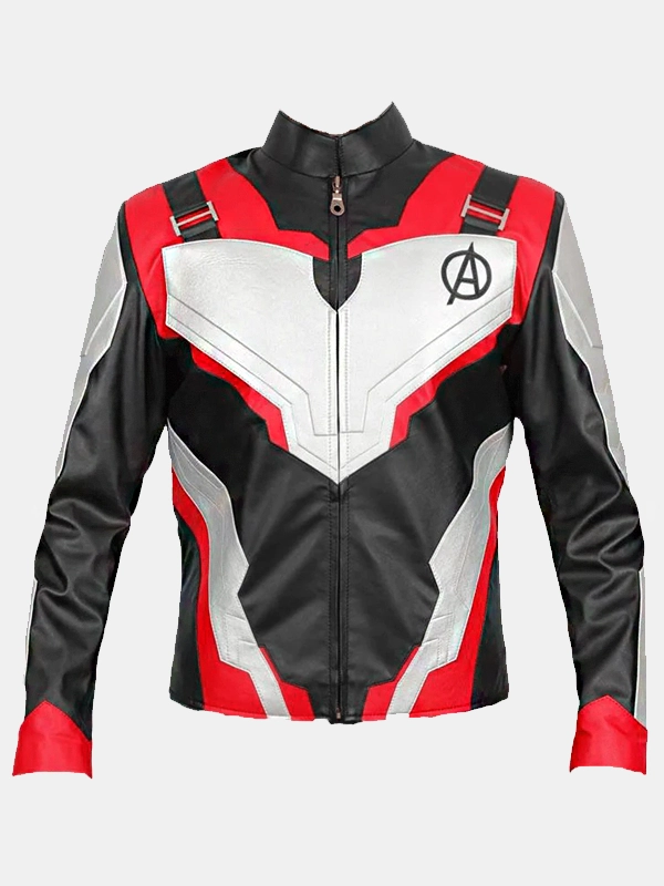 Avengers Endgame Quantum Leather Jacket Costume