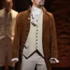 Hamilton Lin-Manuel Miranda Brown Coat