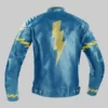 My Little Pony Rainbow Dash Blue Leather Jacket