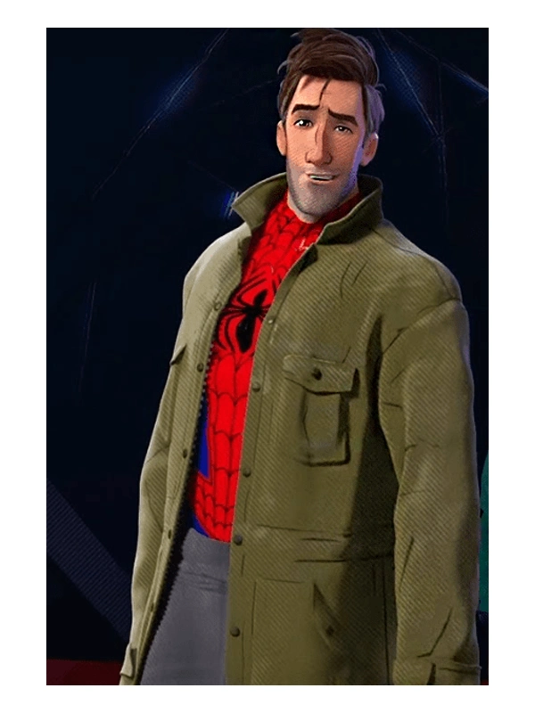 Spider Man Into the Spider-Verse Green Coat