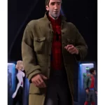 Spider Man Into the Spider-Verse Peter B Parker Green Coat