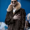 Ted Lasso S03 Maximilian Osinski Shearling Coat