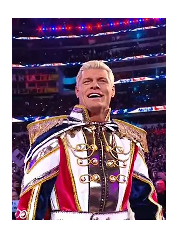 WWE Cody Rhodes Leather Coat