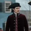 David Berry Outlander S07 Maroon Coat