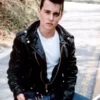 Johnny Depp Cry Baby Black Leather Jacket