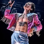 Love On Tour 2023 Harry Styles Pink Fringe Jacket