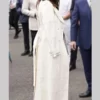 Mission Impossible 7 Grace White Long Coat