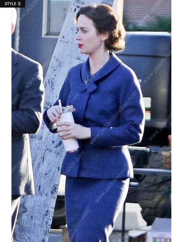 Oppenheimer Emily Blunt Coat