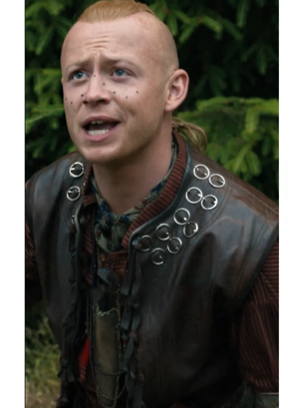 Outlander S07 Brown Leather Vest