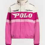 Pink Polo Racer Jacket polo