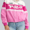 Pink Polo Racing Jacket