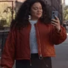 Survival Of The Thickest Michelle Buteau Quilted Jacket