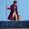 Willy Wonka Maroon Coat