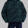 Ayo Edebiri The Bear Green Puffer Jacket