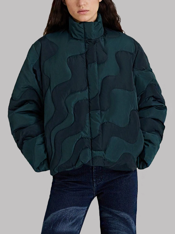 Ayo Edebiri The Bear Green Puffer Jacket