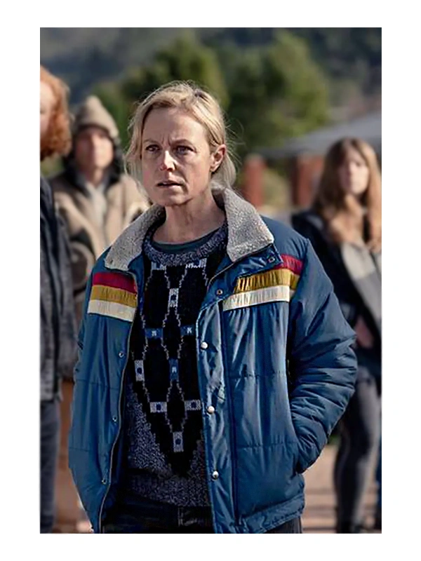 Bay of Fires Marta Dusseldorp Blue Stripe Jacket