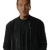 Billions S07 Damian Lewis Black Suede Jacket