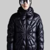 Black Spiderman Puffer Jacket