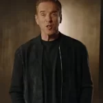 Billions S07 Bobby Axelrod Black Suede Jacket