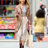 Carrie Bradshaw Floral Coat