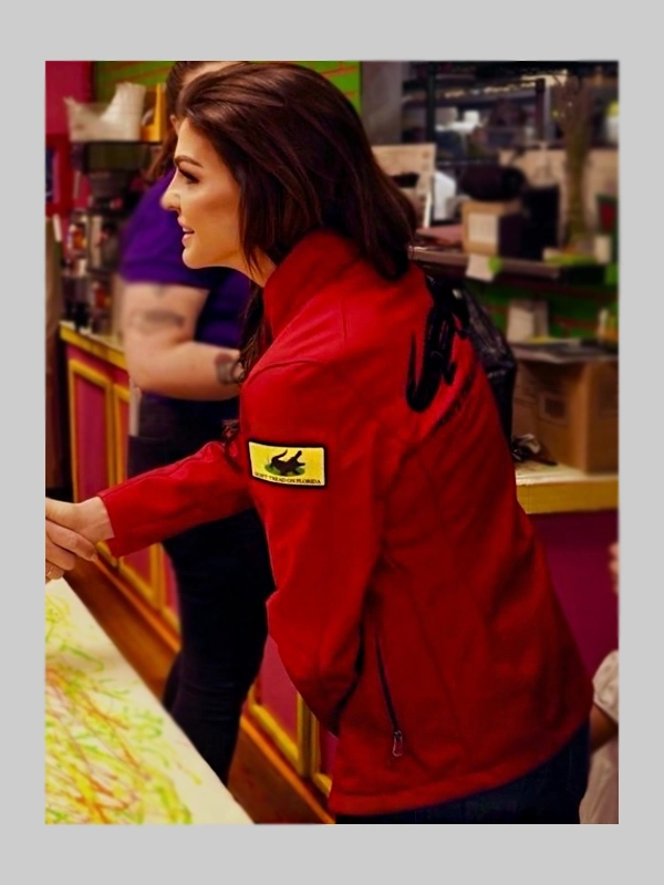 Casey Desantis Red Jacket