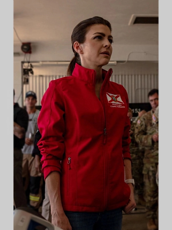 Don’t Tread on Florida Casey Desantis Red Jacket